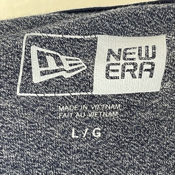 New ERA Long Sleeve Tee Color Blue Size L - Picture 2 of 5